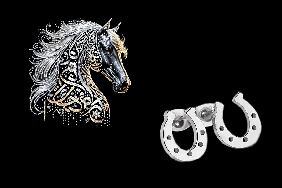 Poltkõrvarõngad HOBUSERAUD